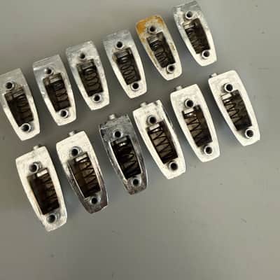 Set of (12) Vintage 60’s era Ludwig Small Classic Lugs, Excellent image 2