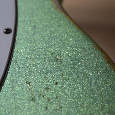 American Fender Telecaster Custom Heavy Relic Green Sparkle image 19