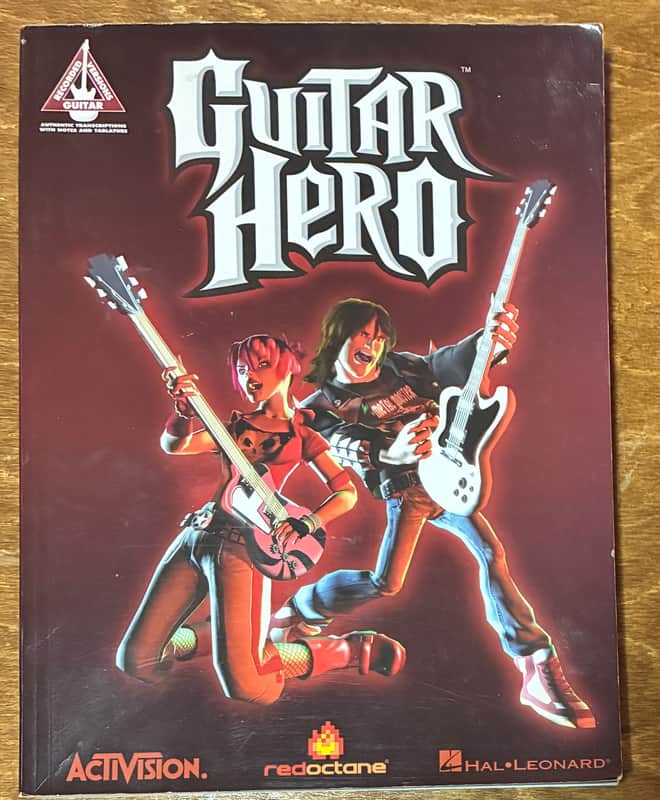 Hal Leonard Guitar Hero Recorded Guitar Versions TAB sheet Music Book image 1