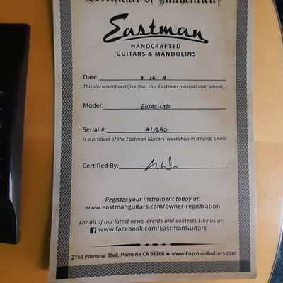 Eastman E100SS-LTD 2019 image 7