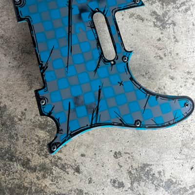 CapnCrepitis Custom Cel Shaded Telecaster Pick Guard image 3