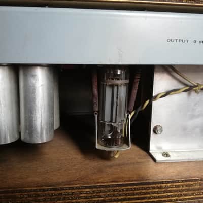 Cabotron C60C rare italian all tube vintage amplifier with Celestion G12B-150 speaker image 9