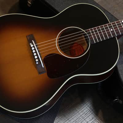 2024 Gibson Custom Shop 1942 Banner LG-2 Acoustic Guitar Vintage Sunburst + COA OHSC image 3