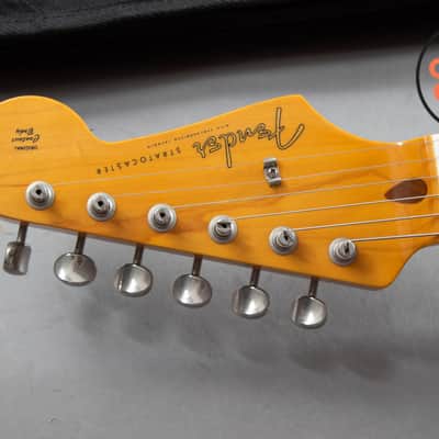 2010 Fender Japan MIJ ST57 ’57 Reissue Stratocaster – Lake Placid Blue image 3