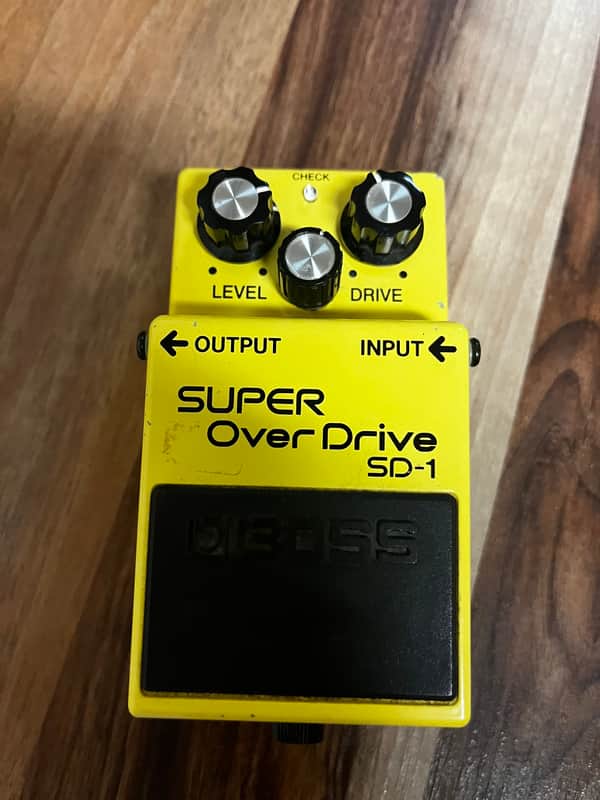 Boss SD-1 Super Overdrive with Monte Allums Mod image 1