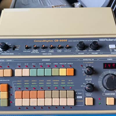 Roland CR-8000 CompuRhythm 1980s - White image 3