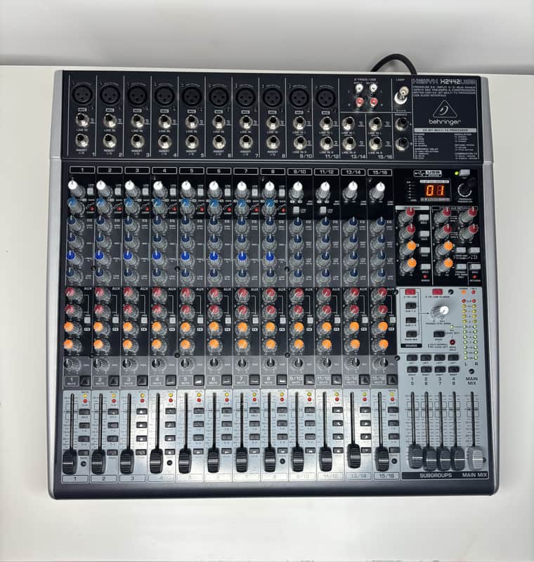 Behringer Xenyx X2442USB 24-Input Mixer with USB and Effects 2010 - Present - Standard image 1
