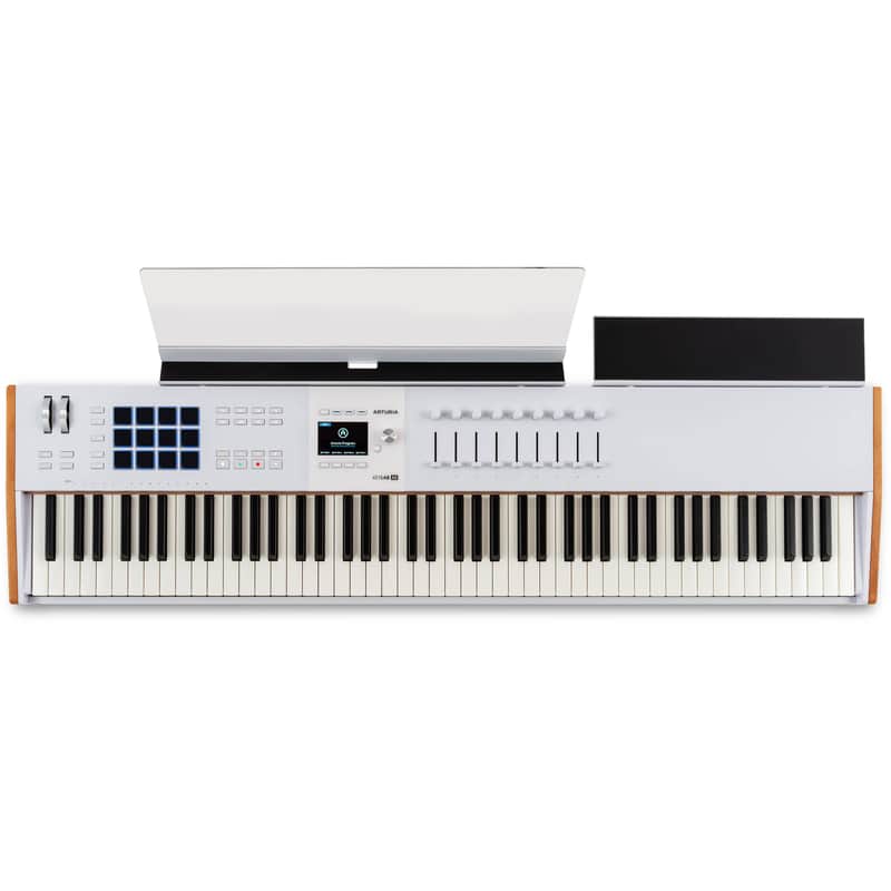 Arturia KeyLab 88 MK3 MIDI Controller (White) image 1