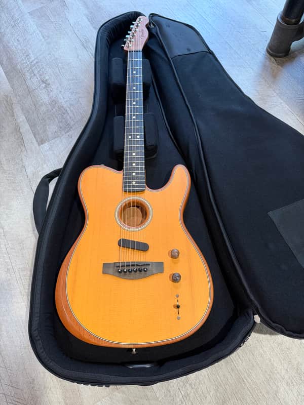 Fender American Acoustasonic Telecaster 2019 - Present - Natural image 1