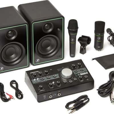 Mackie Studio Bundle w/ Mackie Big Knob Studio Interface, Monitors, Microphones and Headphones image 1