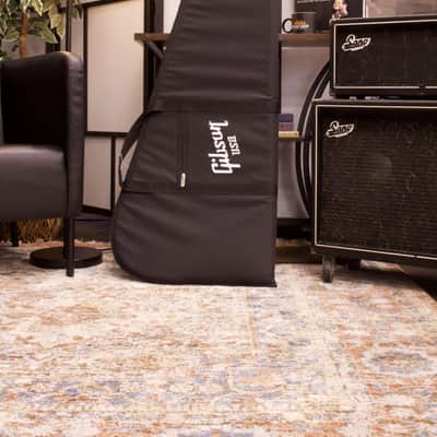Used Gibson Electric Guitar Gig Bag, Black & White image 1