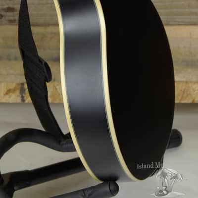 Washburn Rover R010B Travel Size Acoustic Guitar Black Finish with Case image 4