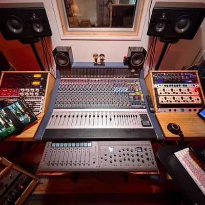 AMS Neve Genesys G32 16 ch 1073s with 8 ch of 88r EQ and VCA compression image 1