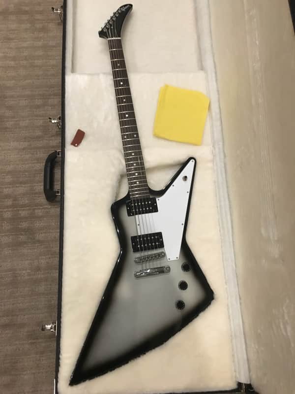 Gibson Explorer Baritone Silverburst image 1