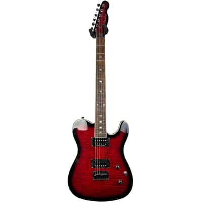 Fender FMT Custom Telecaster 2021 - Black Cherry Burst image 3