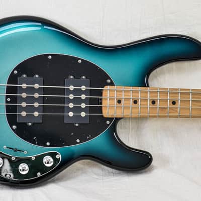 Ernie Ball Music-Man Stingray Special HH - Frost Green Pearl image 3