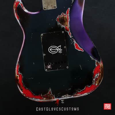 Fender Stratocaster Contemporary E Series Floyd Rose System1 Flip Flop Finish Heavy Aged Relic Rare image 10