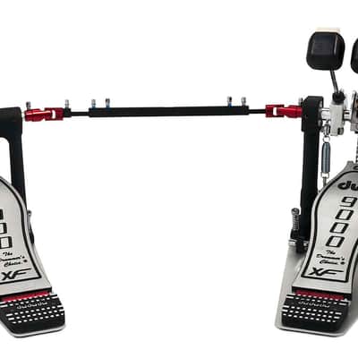 Used DW 9000 Series Double Chain Drive Extended Footboard Double Pedal - DWCP9002XF image 1
