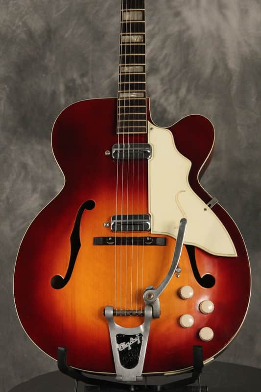 Silvertone Aristocrat electric archtop w/Bigsby 1950s image 1