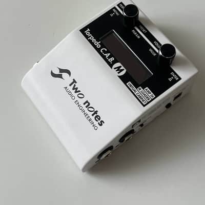 Immagine Two Notes Torpedo C.A.B. M Speaker Simulator / Amp DI 2019 - White - 5
