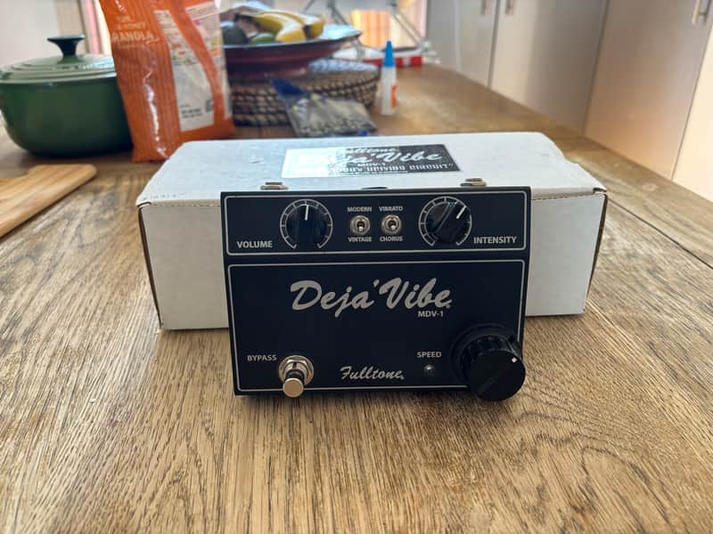 Fulltone Mini Deja Vibe MDV-1 2014 - Black image 1