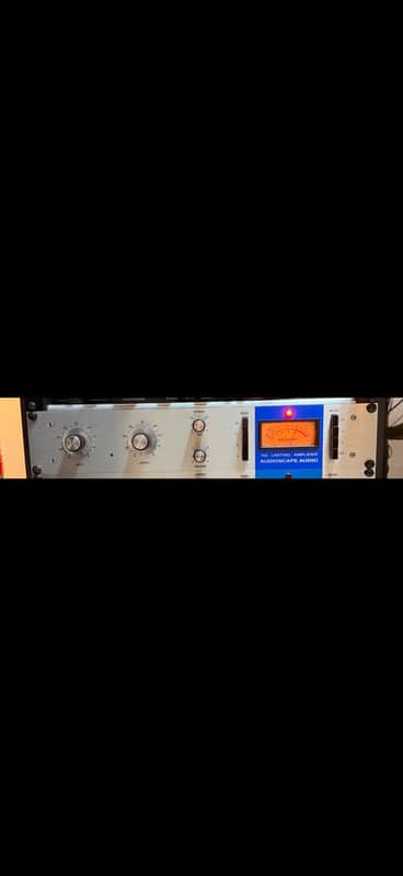 AudioScape Engineering Co. 76A Limiting Amplifier / Compressor 2018 - 2021 - Silver / Blue Stripe image 1
