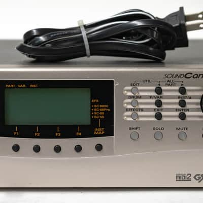 Roland Sound Canvas SC-8850 Sound Module Synthesizer with Power
