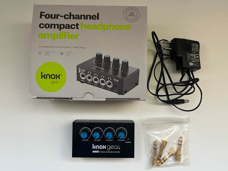 Knox Gear Compact 4-Channel Amplifier - KN-HPA4 2020 image 1