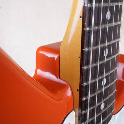 Fender Jag-Stang JT-95EX Kurt Cobain Designed MIJ 1995 Fiesta Red Original Version Fujigen Made in Japan w/ Bag image 16