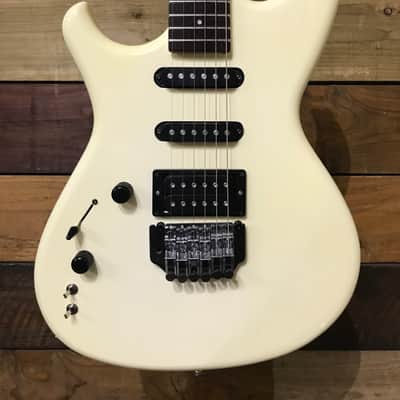 Aria Pro II Mega Metal Stage III in White (LH) 1980's MIJ image 7