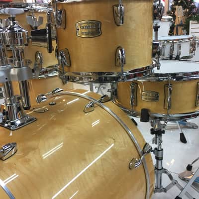 Yamaha Stage Custom Birch Drum Set Natural Wood 6 Piece Shell Pack - New image 3