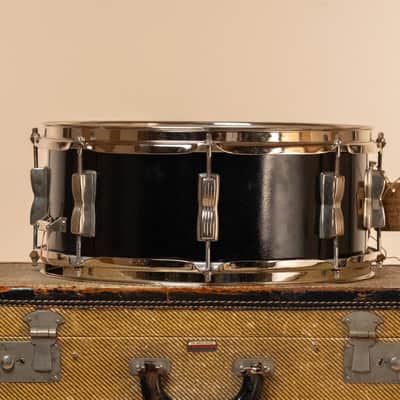 1950s WFL 'Swingster' Refinished in Black Lacquer - 5.5x14" image 4