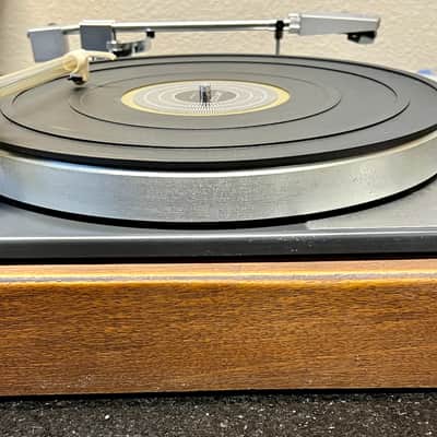 Lenco B55 Turntable w/ Original Lenco Clean L Cleaning Arm & Philips 400 Cartridge; Serviced image 9
