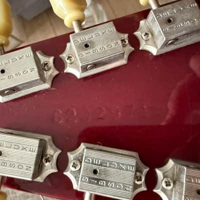 1989 Gibson Flying V '67 Reissue 1989 Nashville | 1st-Year '67 Reissue! | Cherry Red | Seymour Duncan Phat Cat P-90 image 11