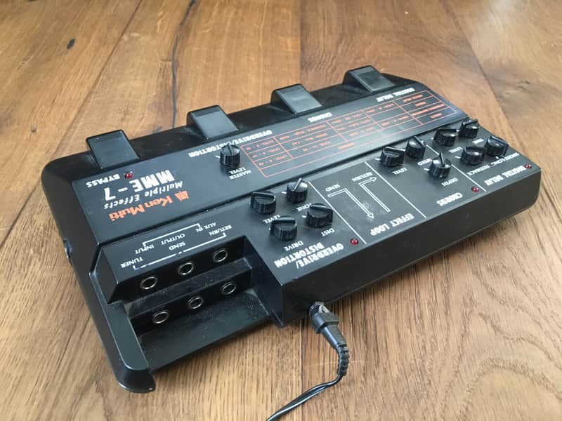 Ken Multi MME-7 Black Vintage Analogue Effects Pedal JAPAN | Reverb