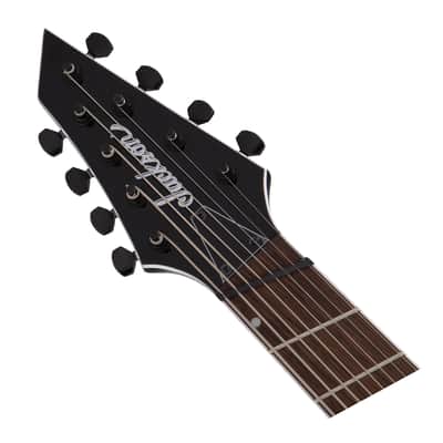 Used Jackson X Series Soloist Arch Top SLATX8Q MS - Trans Black Burst image 4