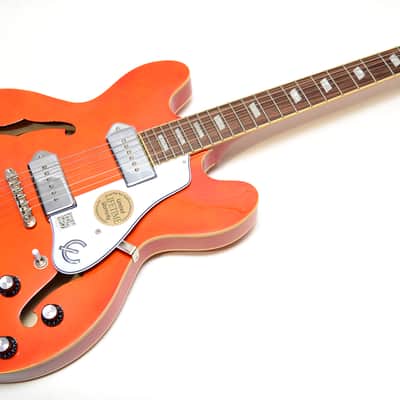 Epiphone Casino Electric Semi-Hollow Orange Gloss Professionally Set Up! image 1