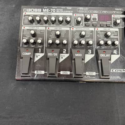Used BOSS ME-70 Guitar Multiple Effects Pedal with AC Adapter image 6
