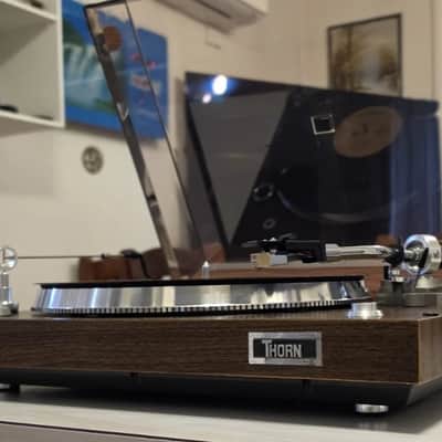 VINTAGE THORN RESTORED TURNTABLE/33/45 SPEED/CHROME STYLE image 11