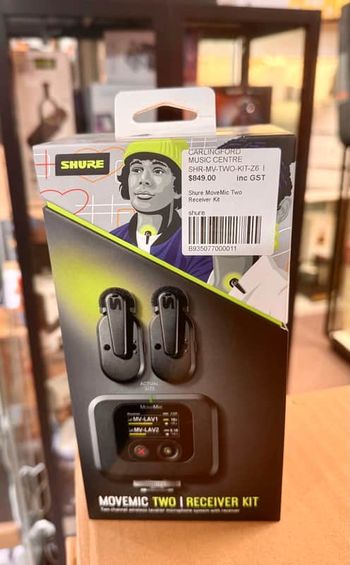 Shure Movemic Two Receiver Kit image 1