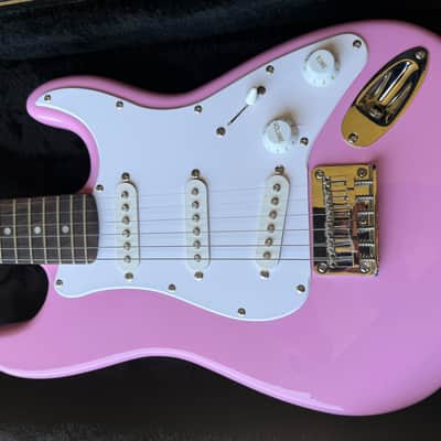 Fender Squier Mini Stratocaster - Shell Pink with Hard Case Bild 10