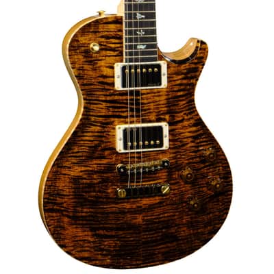 Mint PRS Wood Library McCarty 594 Singlecut Flame Maple - Yellow Tiger imagen 5