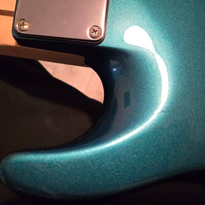 Suhr pro series S2 2009 - Ocean Turquoise Metallic image 8
