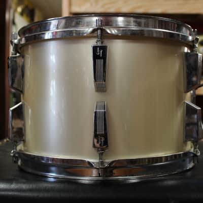 1970s Sonor Phonic Outfit in Metallic Silver 16x22 9x13 10x14 16x16 image 19