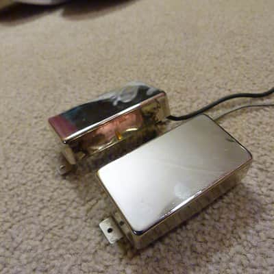 Rare Find WB Will Boggs Pickups Firewater Bridge and Neck Humbucker Set Chrome image 9
