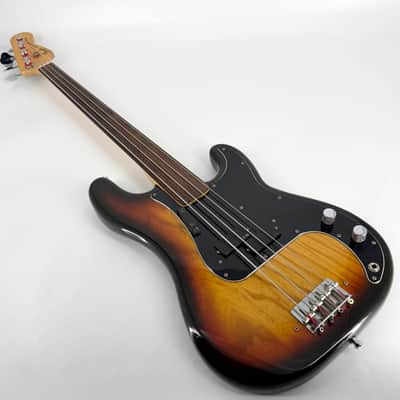 1978 Fender Fretless Precision Bass - Sunburst image 13
