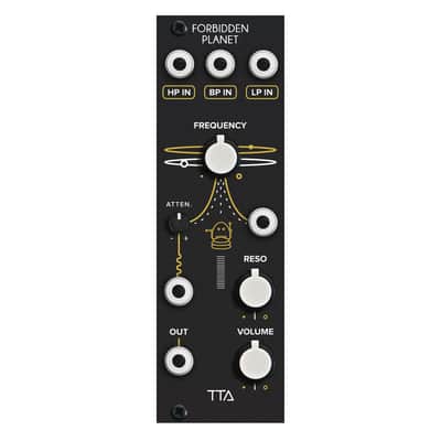 Tiptop Audio Forbidden Planet Analog Filter - Black image 1