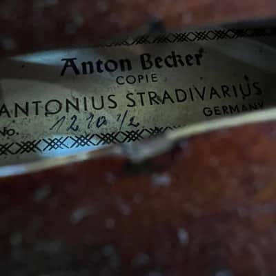 ANTON BECKER Violin 70/90 - Natural image 12