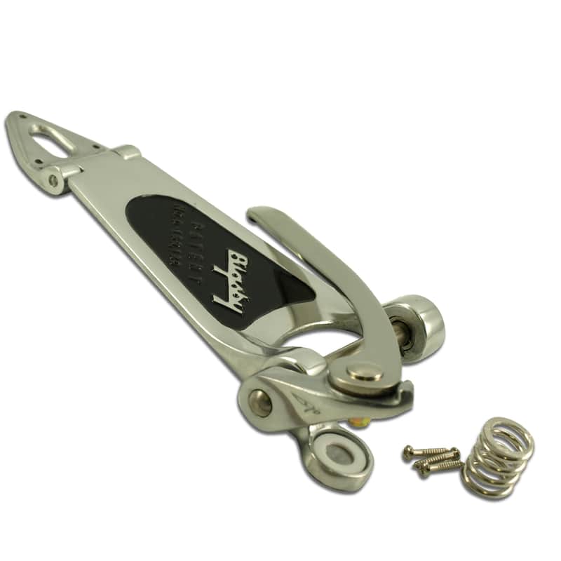 Bigsby B6 USA Tailpiece Chrome image 1