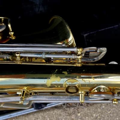Bundy Alto Saxophone Red Label #456498 w/ Green Case USA image 5